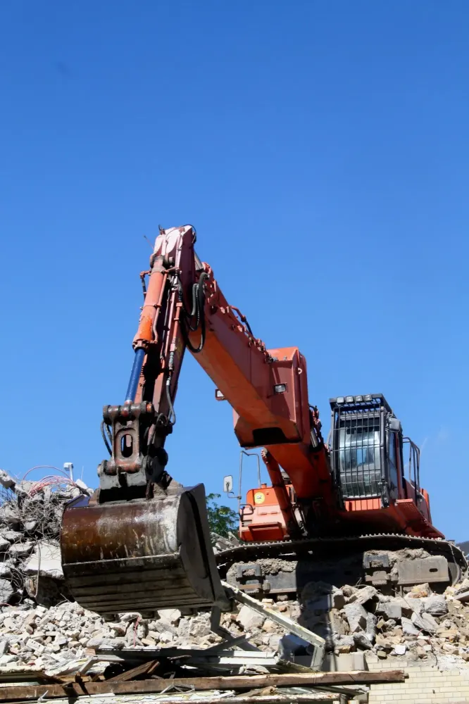 engin de démolition