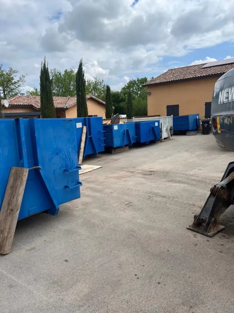 recyclage des déchets après démolition