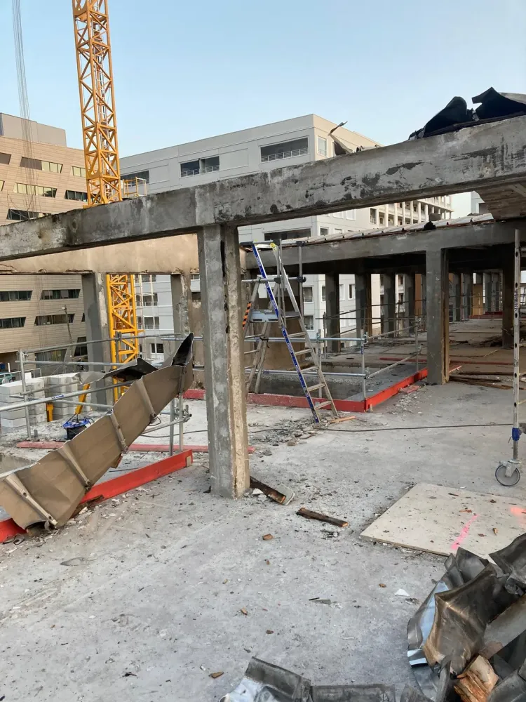 démolition de bâtiment