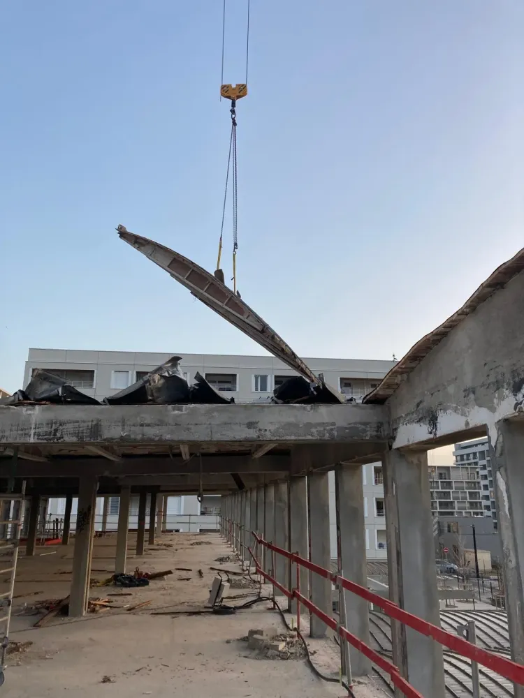 démolition de bâtiment