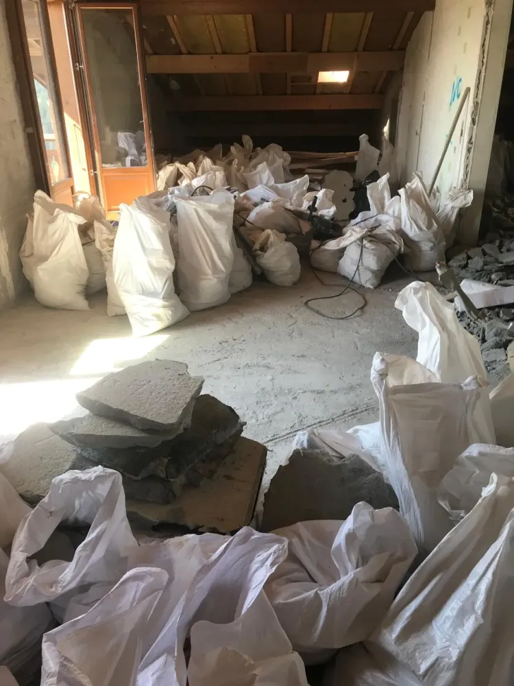 démolition intérieure