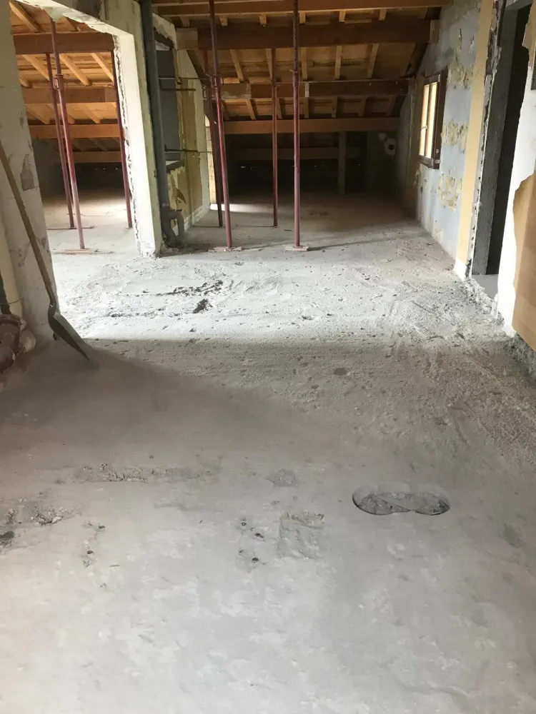 démolition intérieure