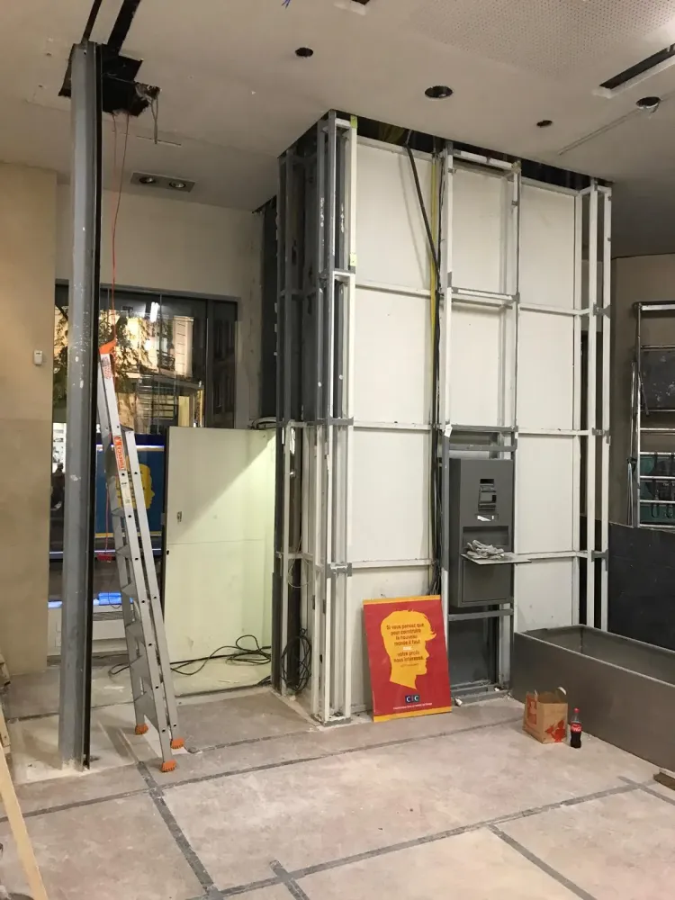 démolition intérieure